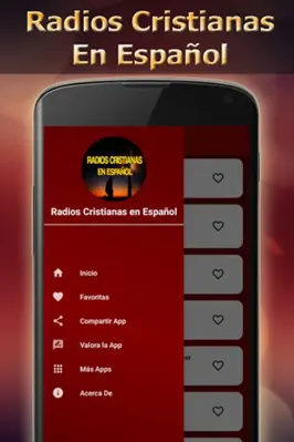 Radios Cristianas en Español android App screenshot 1